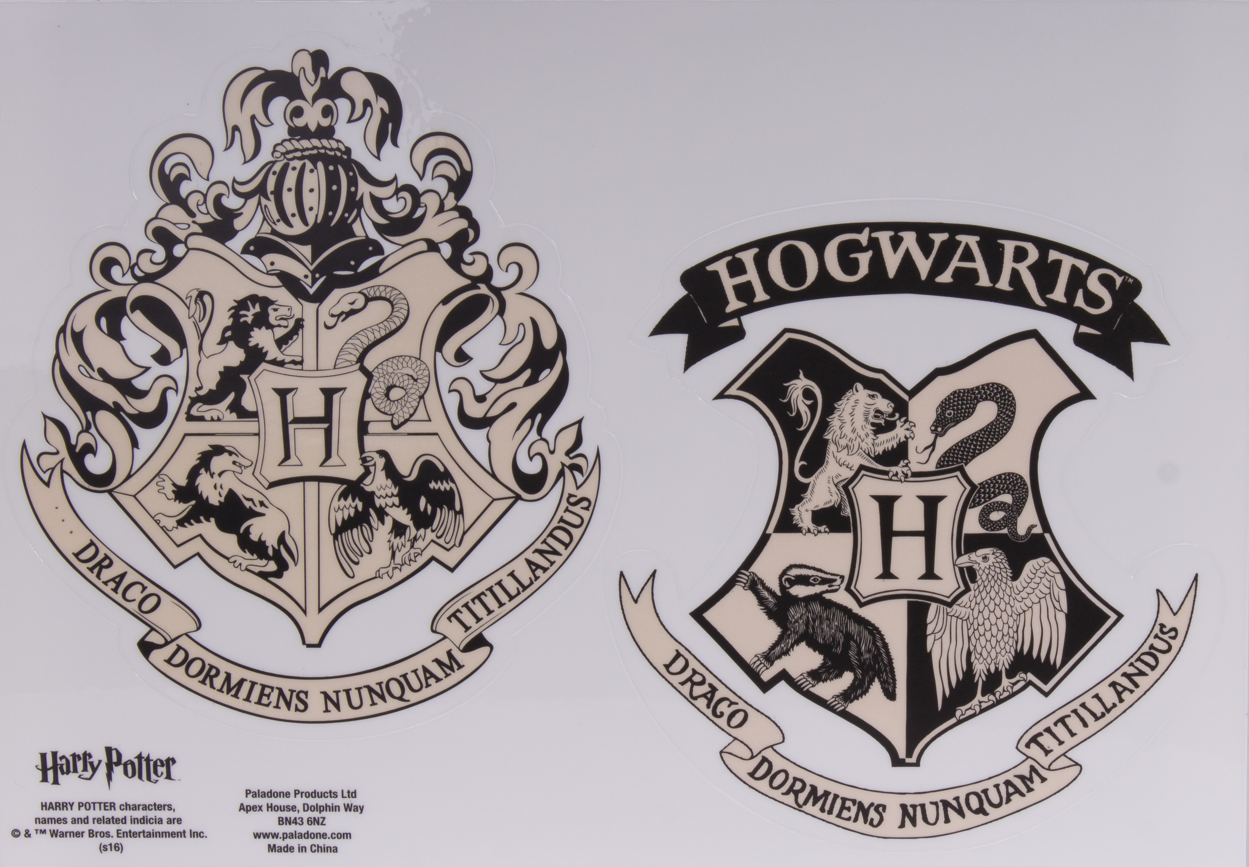 Harry Potter Gadget Decals - Reusable Vinyl Sticker Clings - 27 Stickers